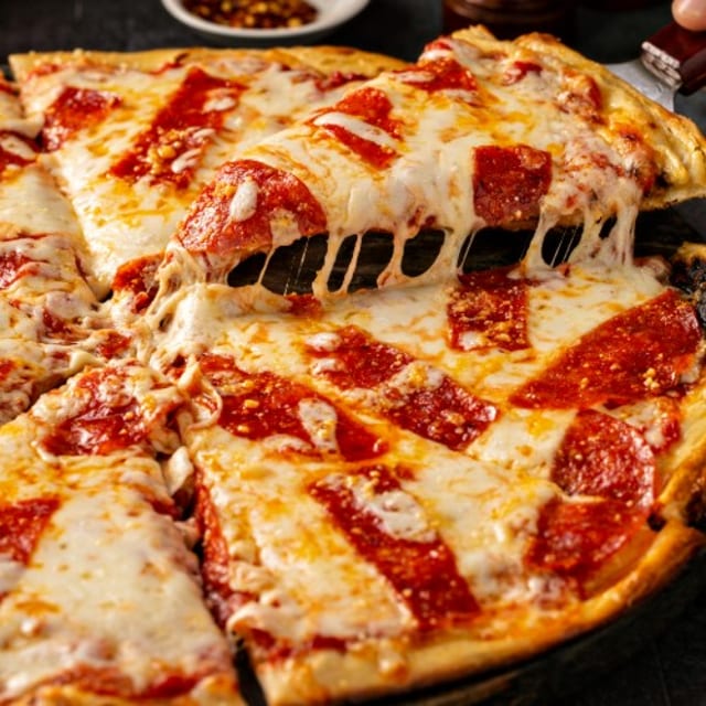 Sausage Pizza.