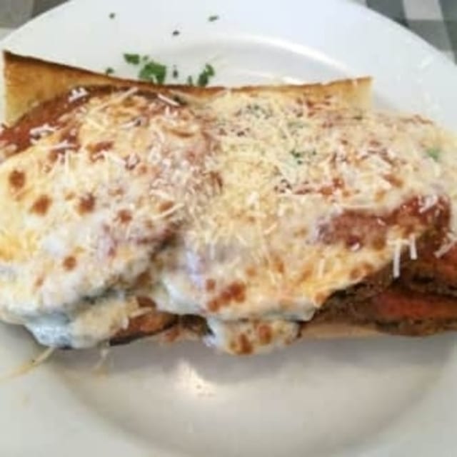 Eggplant Parmesan.