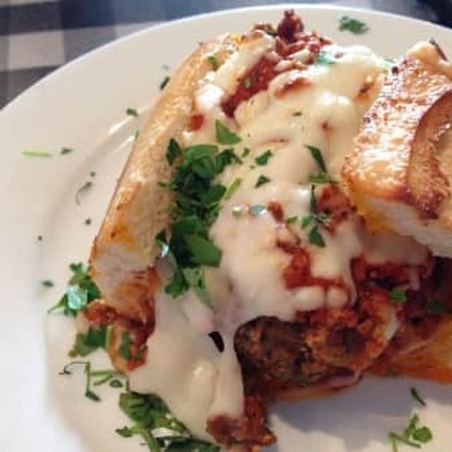 Chicken Parm Sandwich.