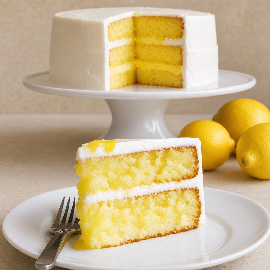 Limoncello Marscapone Cake.