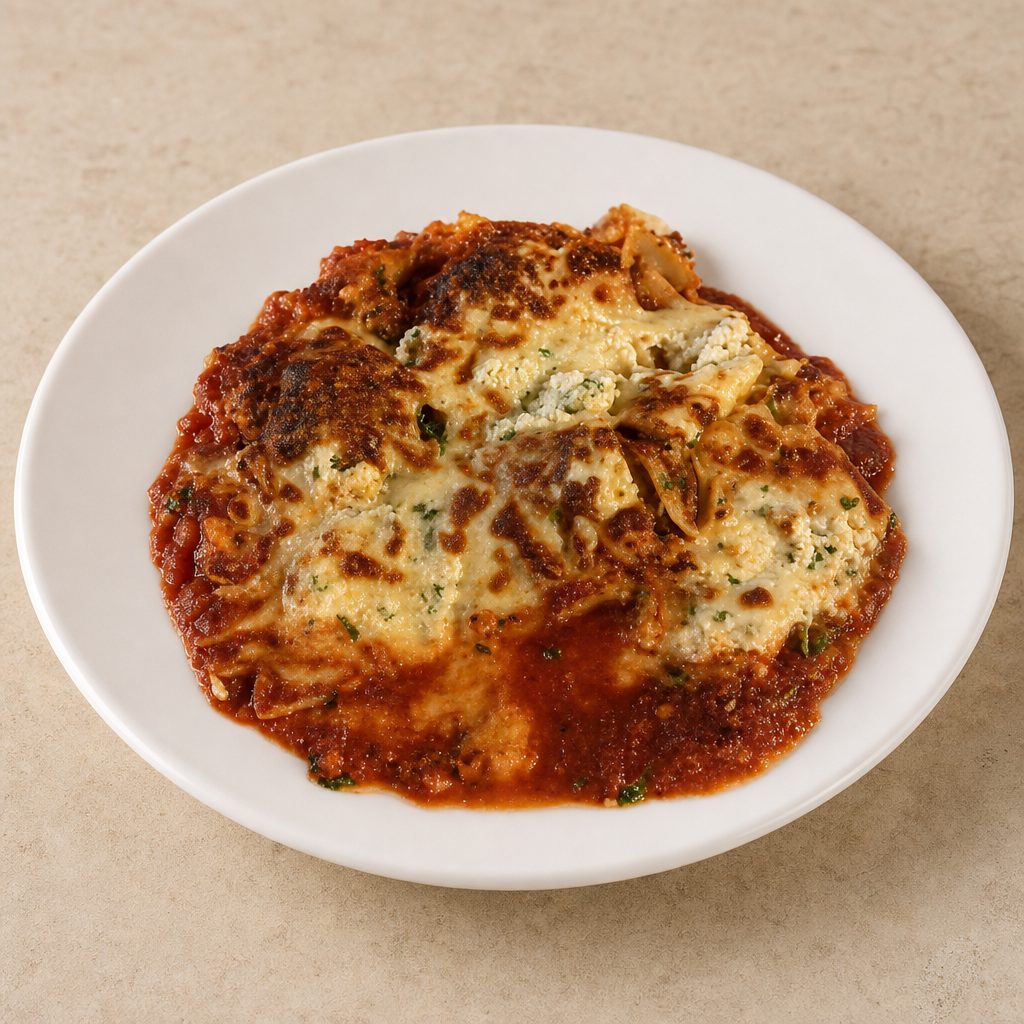 Manicotti.