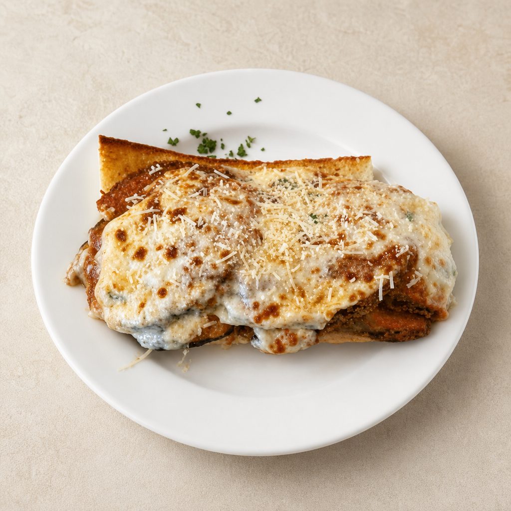 Eggplant Parmesan.
