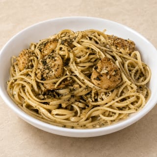 Scampi with Linguine