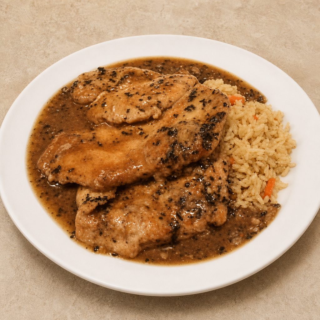 Chicken Marsala.