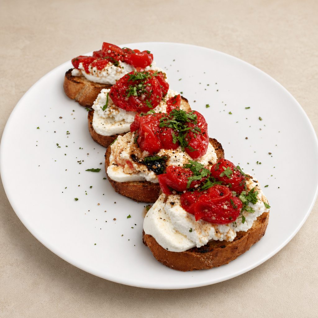 Bruschetta Plate.