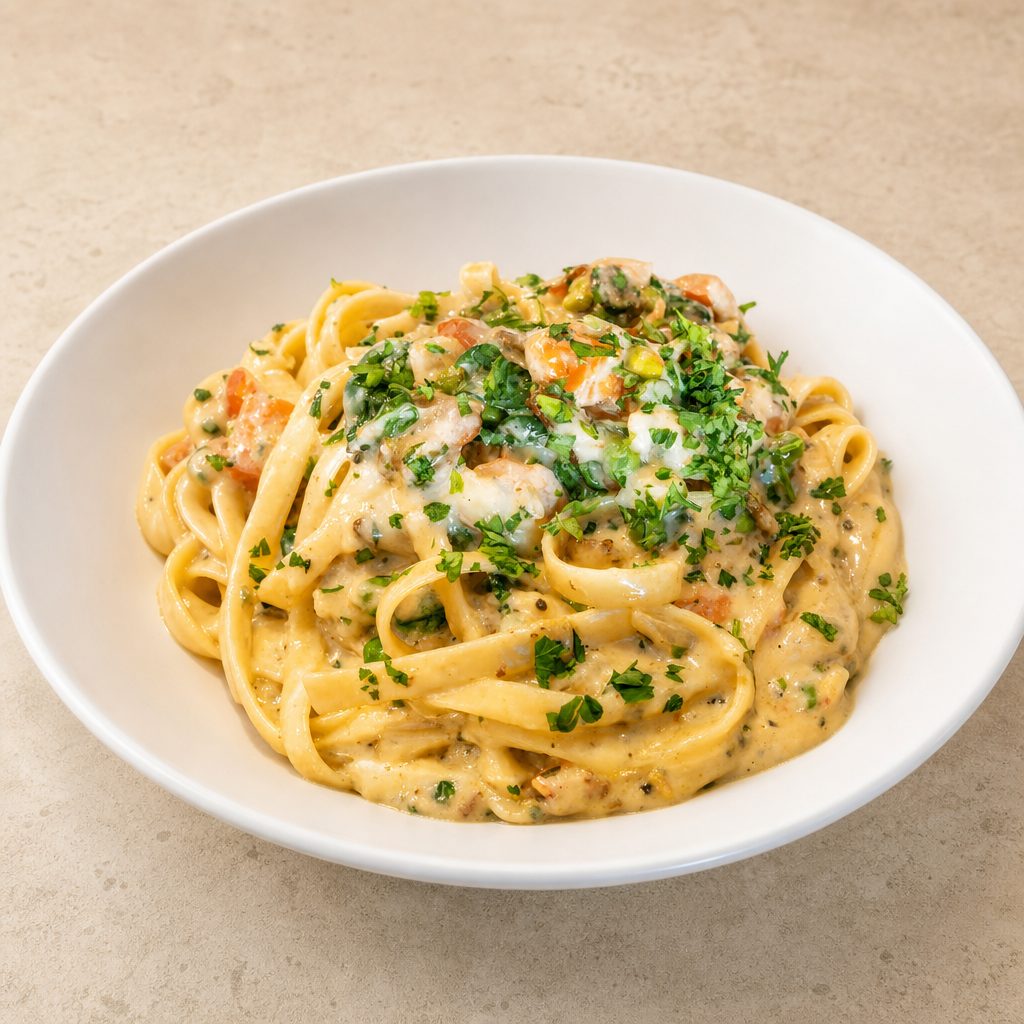 Pasta Carbonara.