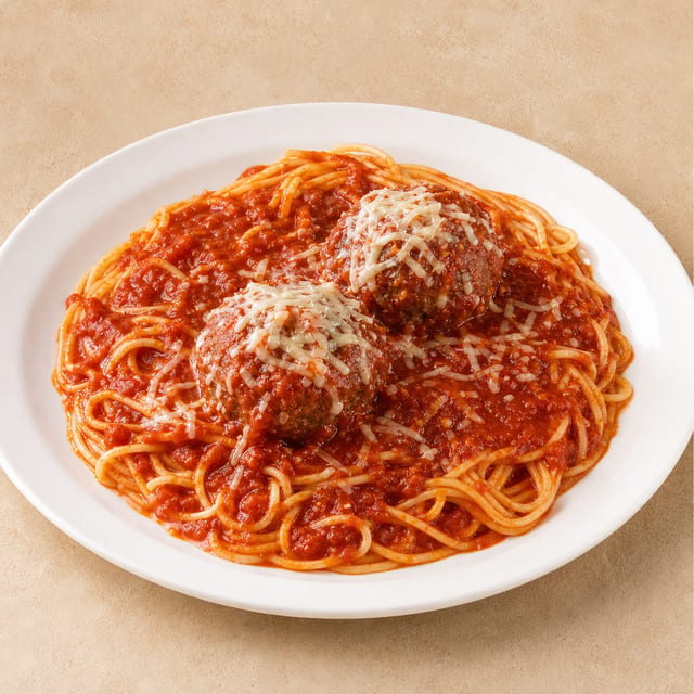 Kids - Spaghetti and Meatballs.