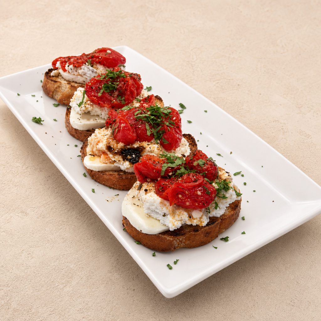 Bruschetta Plate.