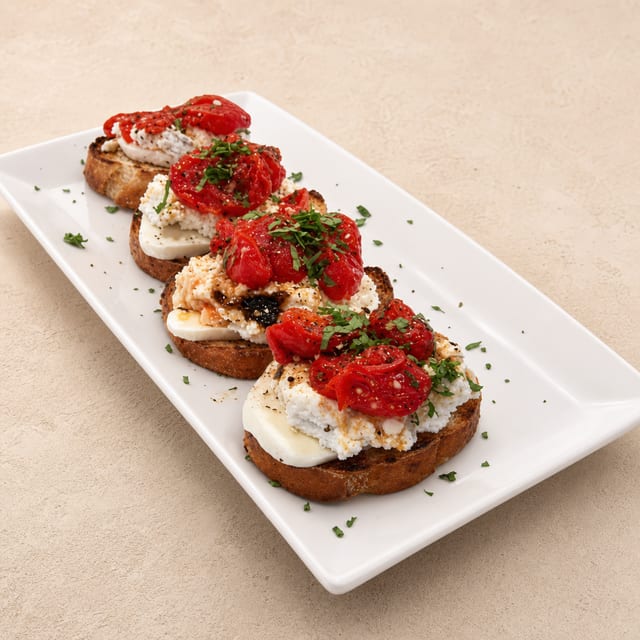 Bruschetta Plate.
