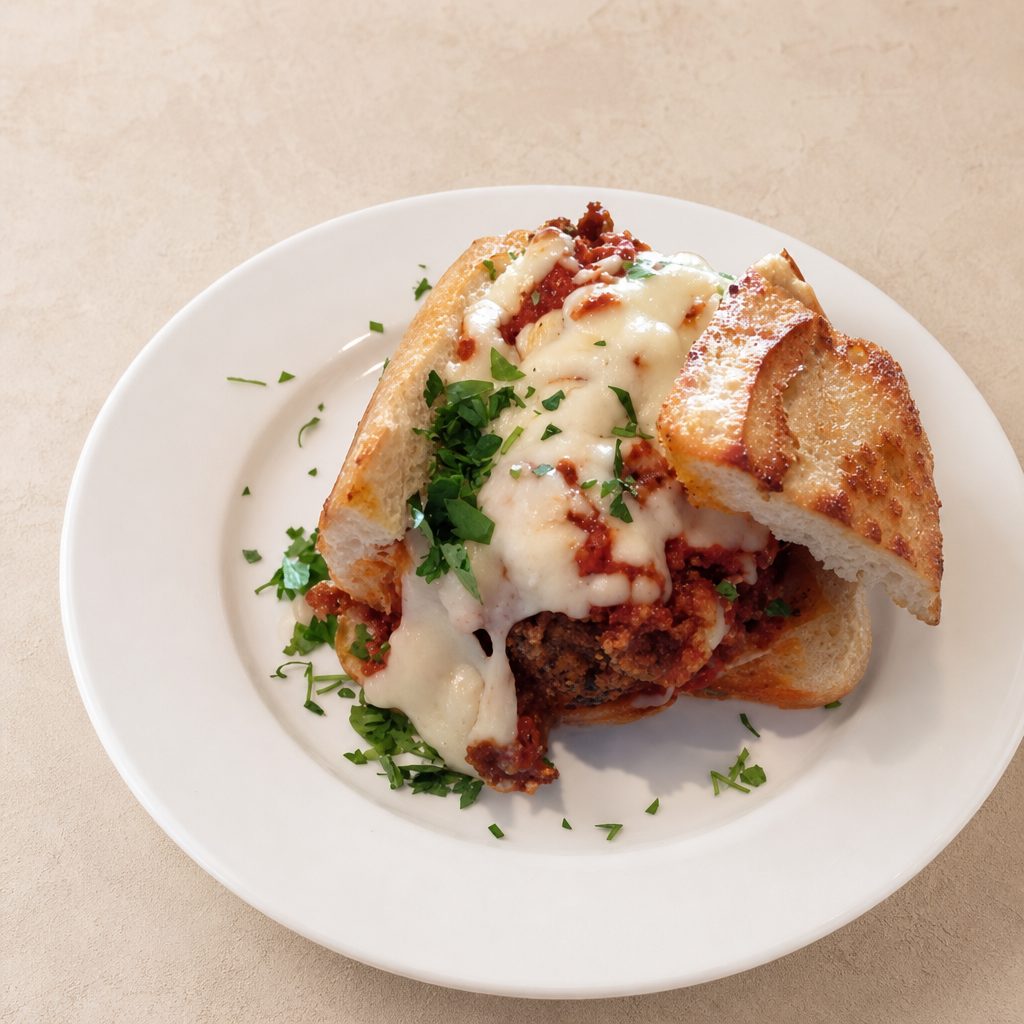 Chicken Parm Sandwich.