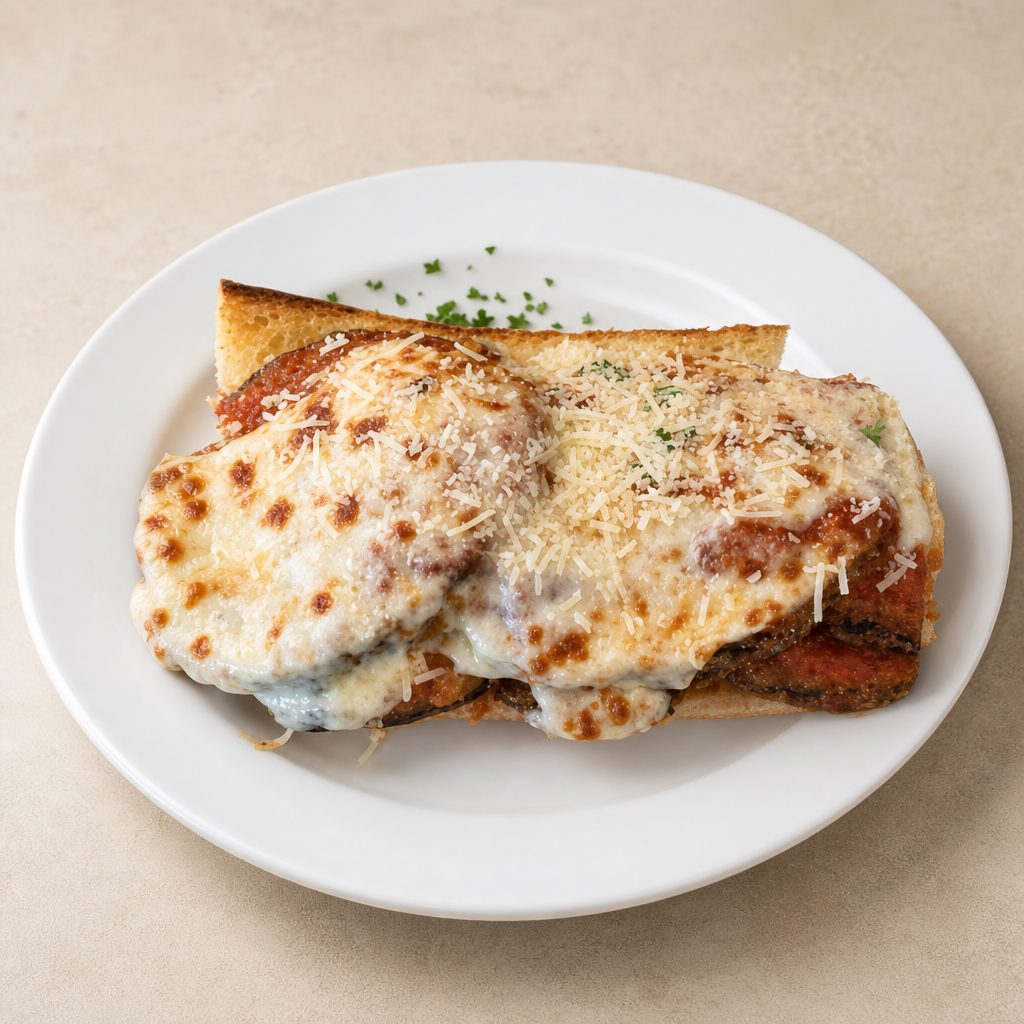 Eggplant Sandwich.