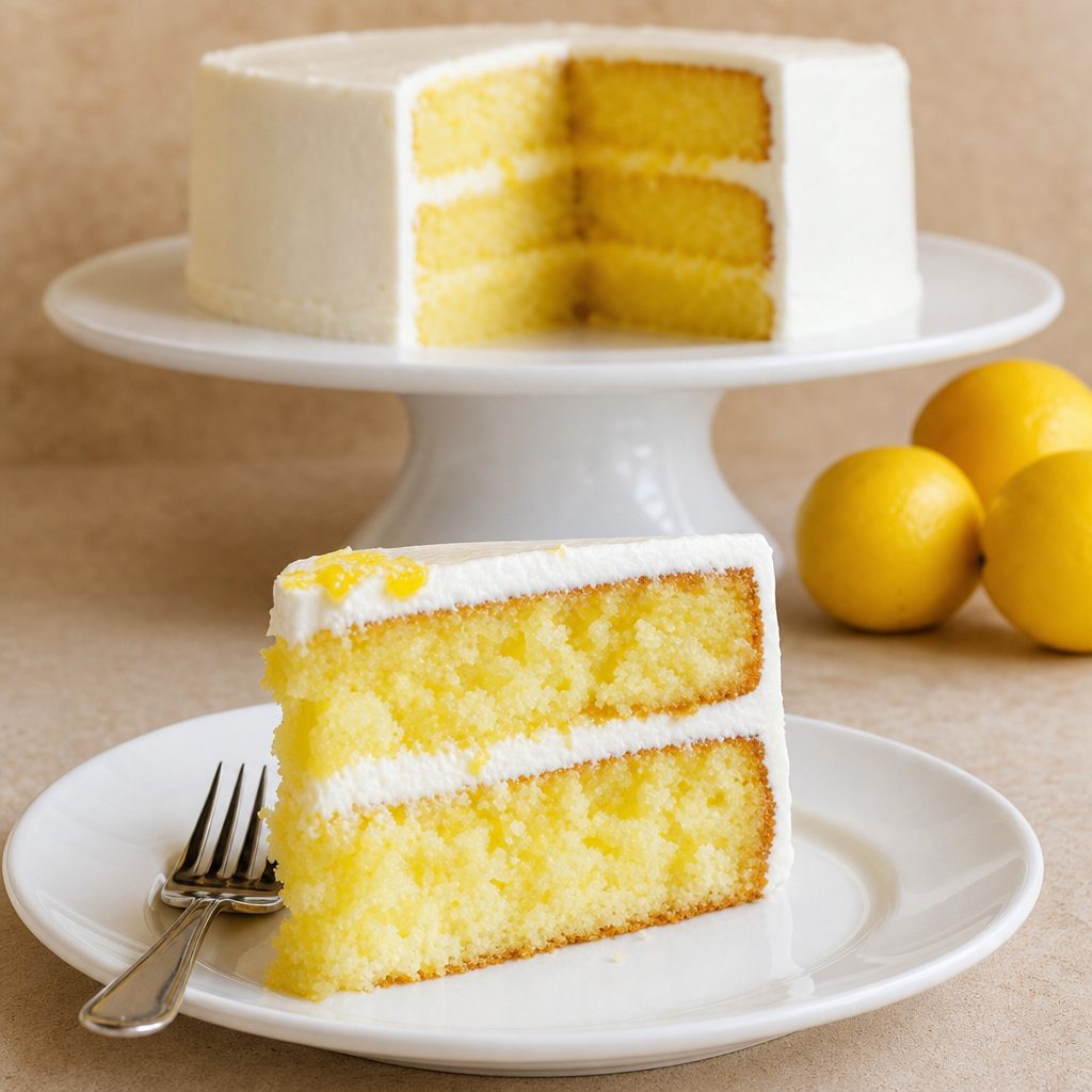 Limoncello Mascarpone Cake.