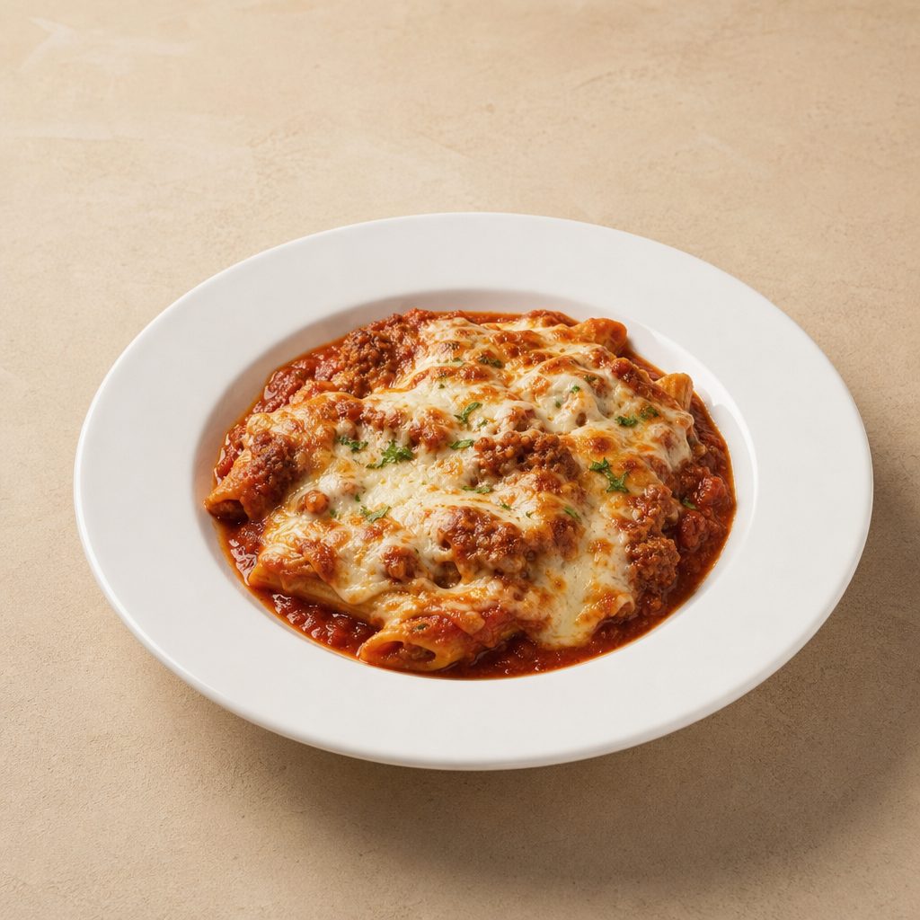 Manicotti.