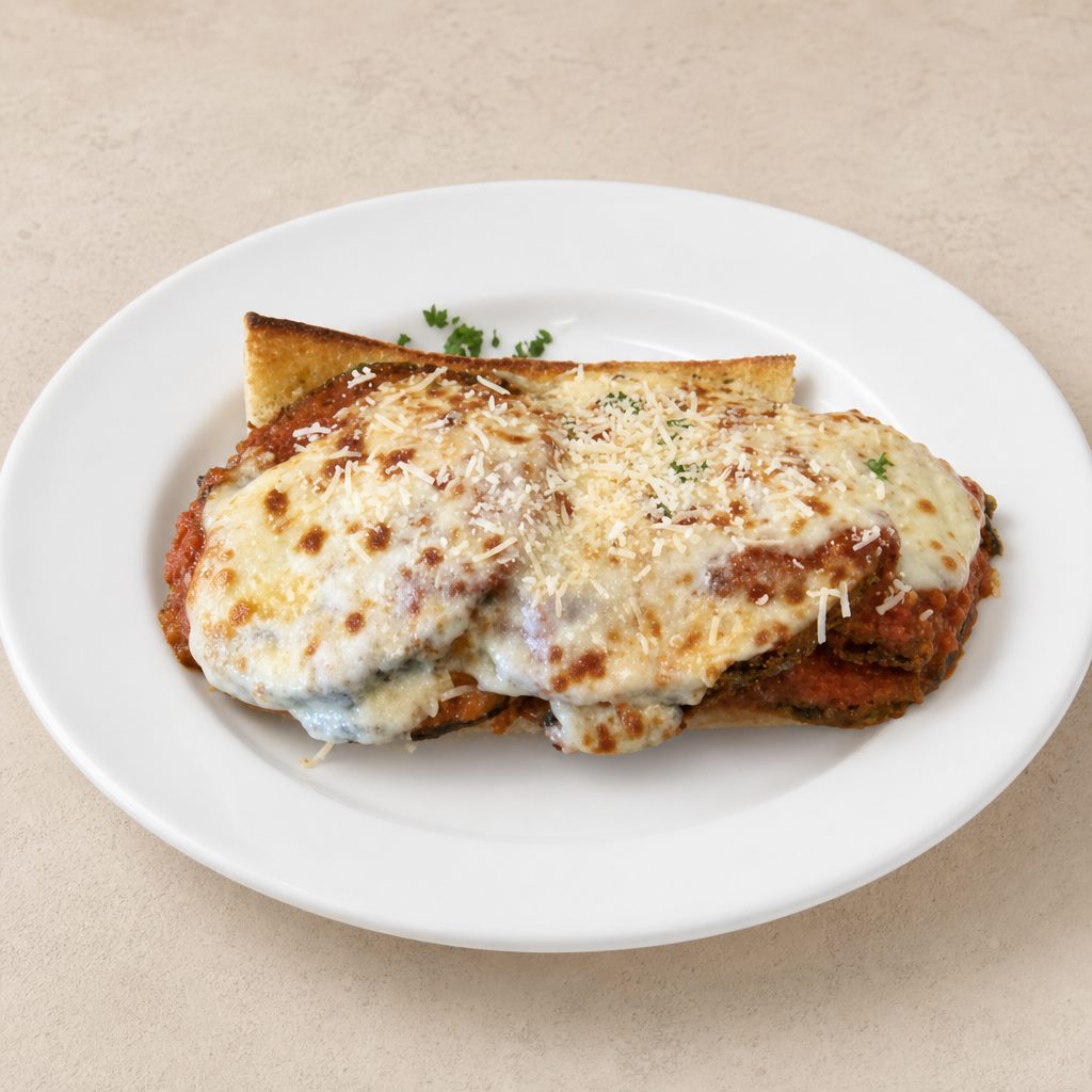 Eggplant Parmesan.