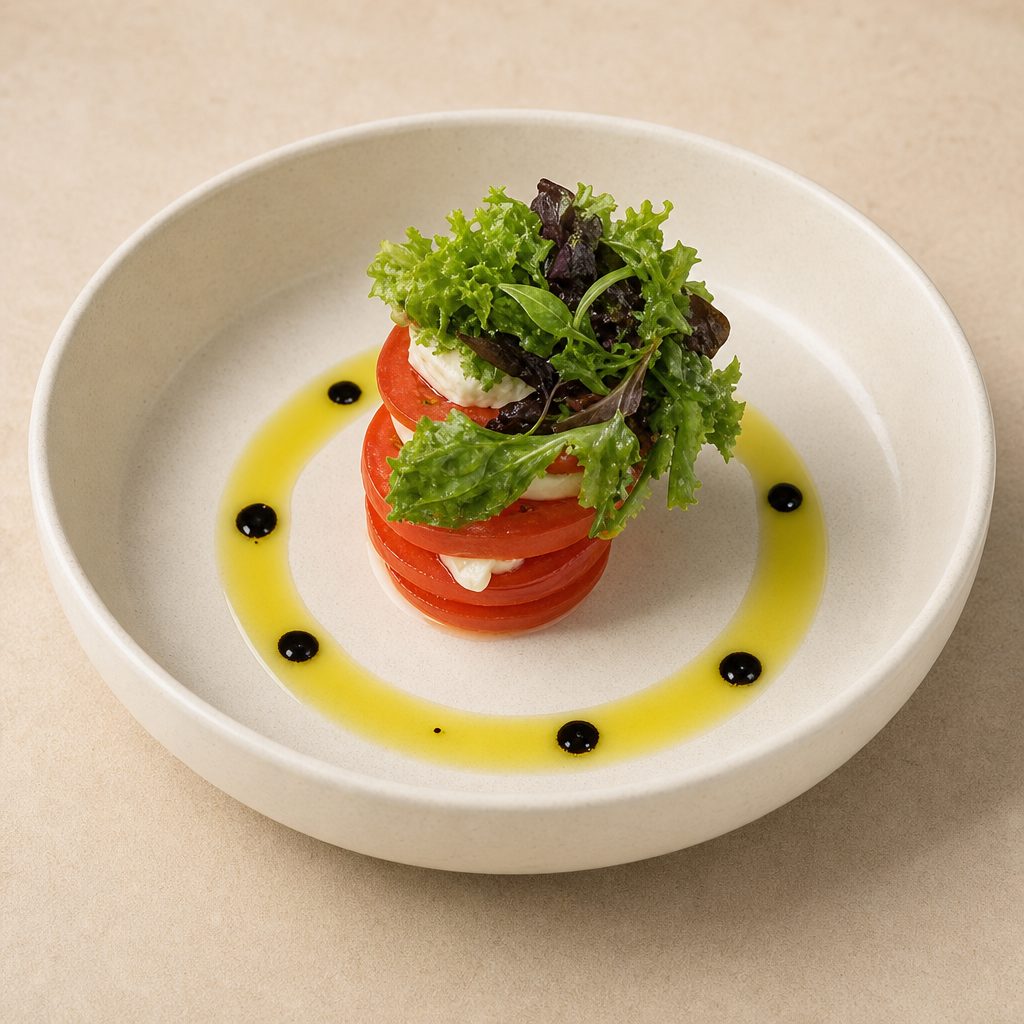 Tomato Caprese Salad.
