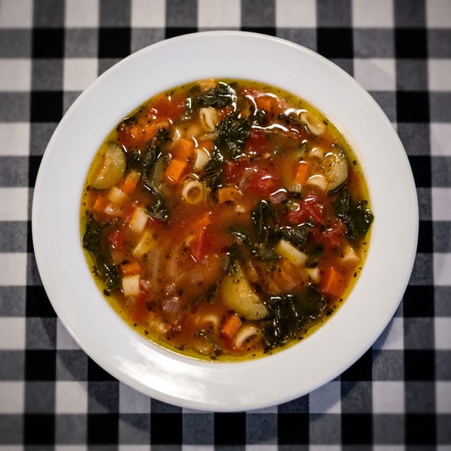 Bowl Minestrone.