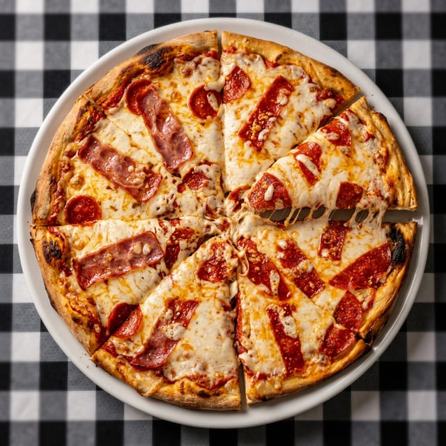 Sausage Pizza.