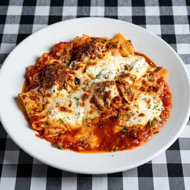 Manicotti.