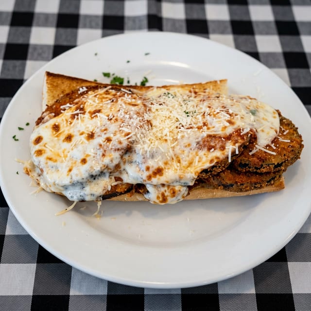 Eggplant Parmesan.