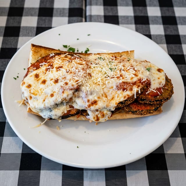 Eggplant Sandwich.