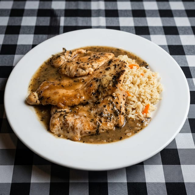 Chicken Marsala.