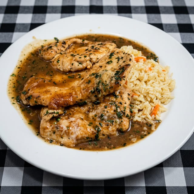 Chicken Marsala.
