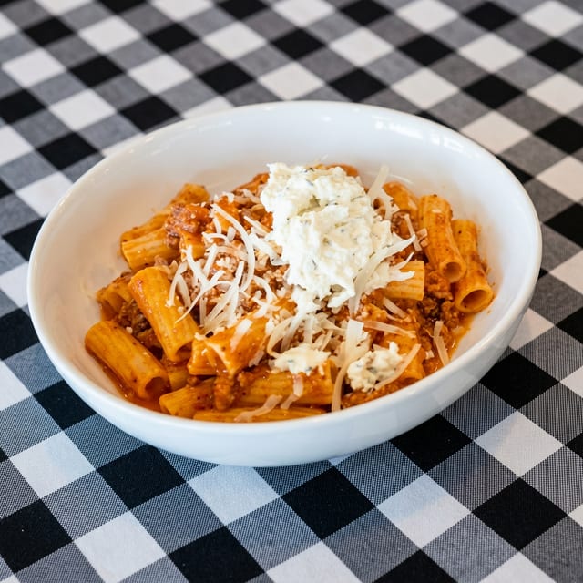 Spicy Rigatoni.