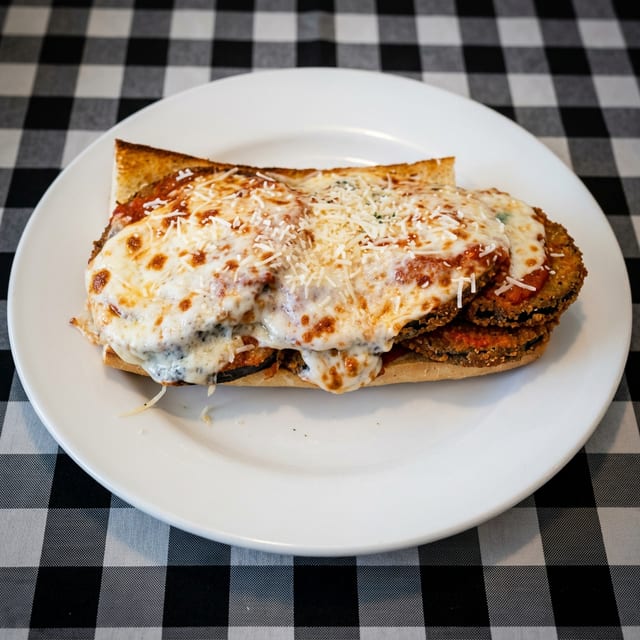 Eggplant Parmesan.