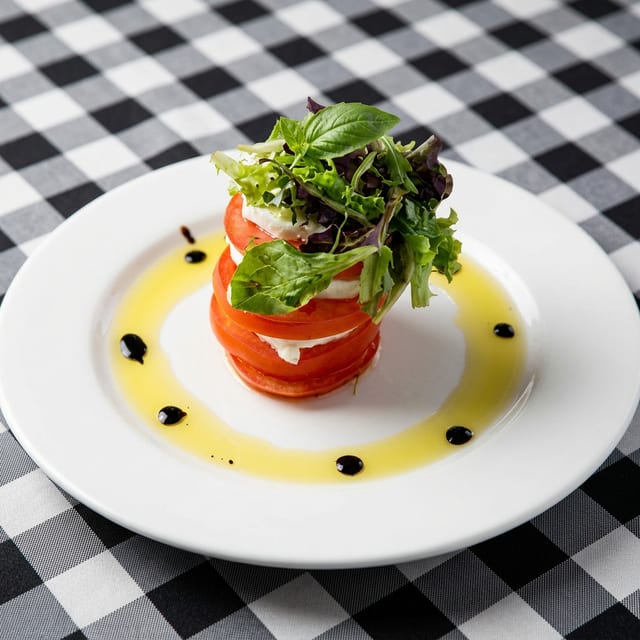 Tomato Caprese Salad.